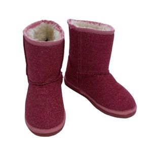 New Dawgs Frost Aussie Style Pink Glitter Boots